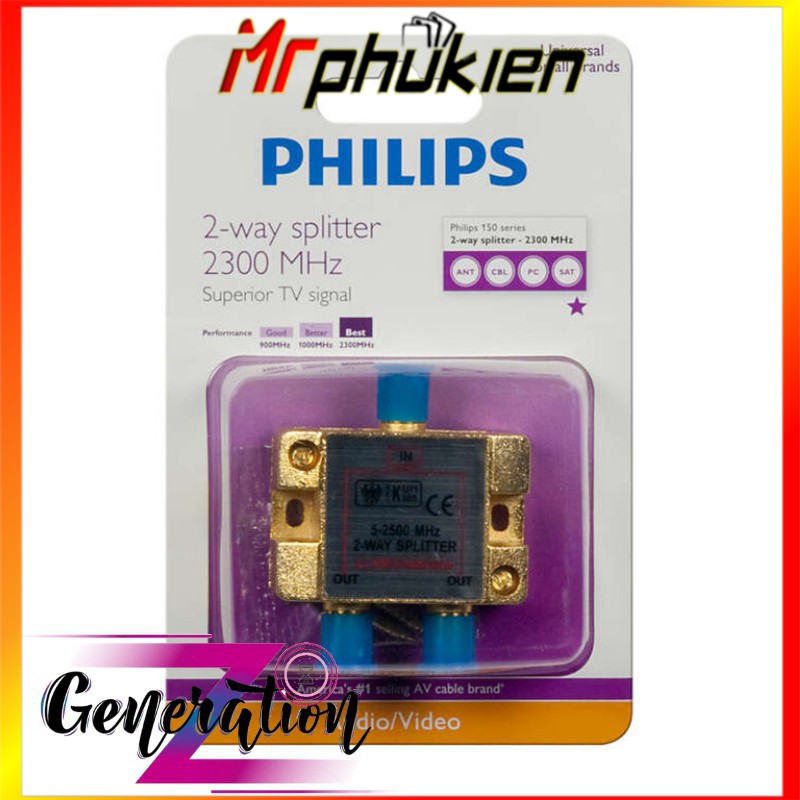 BỘ CHIA TRUYỀN HÌNH CÁP 1 RA 2 PHILIPS - MrPhukien