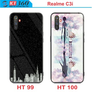 Ốp Lưng Kính Nano Realme C3i Phủ Bóng - in theo yêu cầu