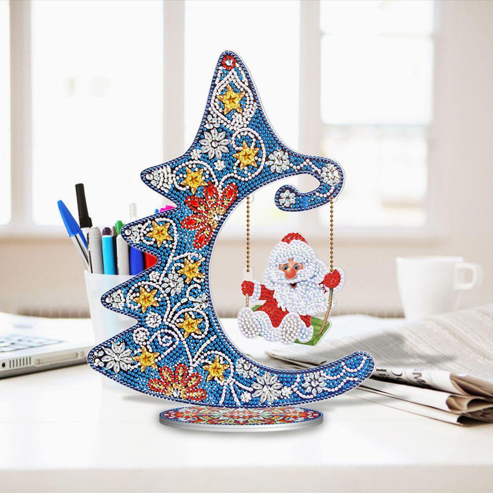 Tranh Vẽ Hình Chim Cú Trang Trí Giáng Sinh DIY|Tranh Thêu Chữ Thập Độc Đáo Chất Lượng Cao