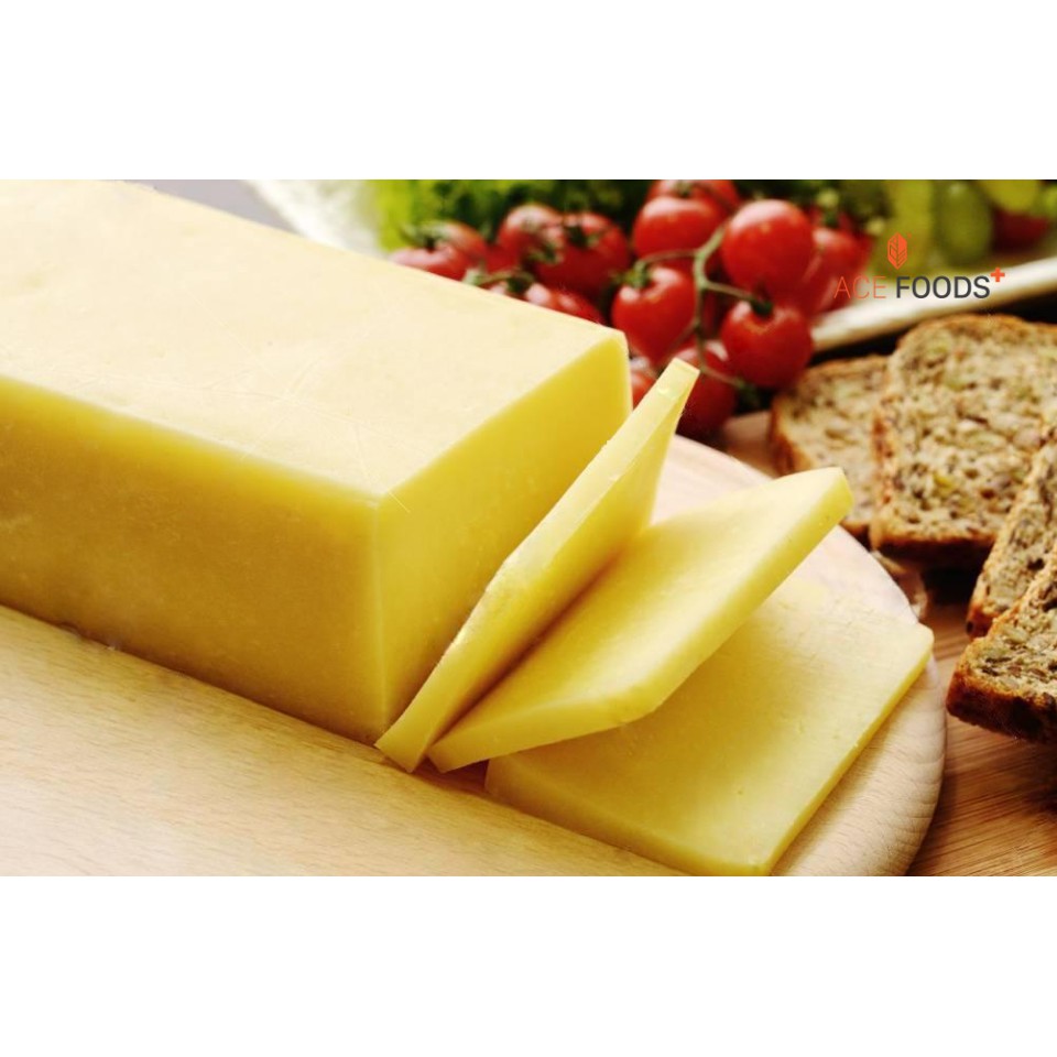 Phô mai (phomai) cheese mozzarella Balan Mlekpol khối 2,5kg Ba Lan
