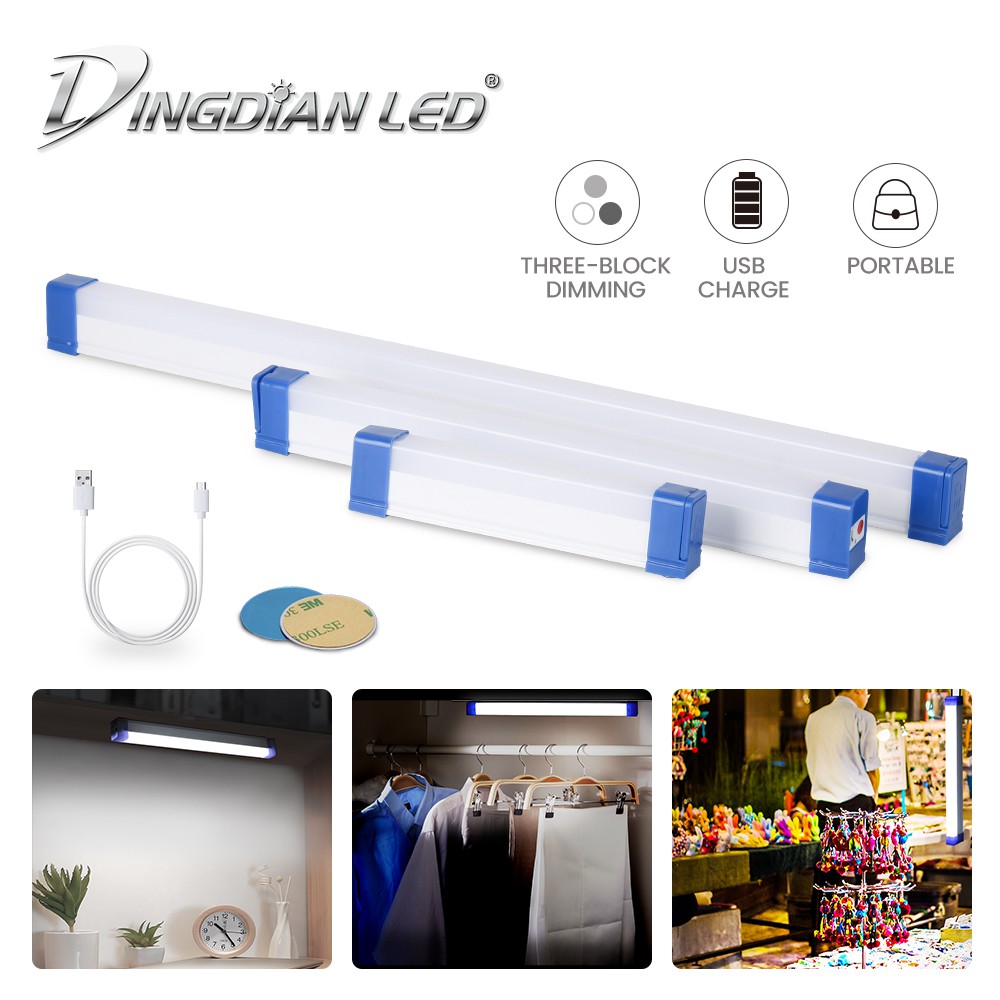 DingDian LED DC5V LED USB Đèn khẩn cấp có thể sạc lại 5W 10W 20W Đèn LED