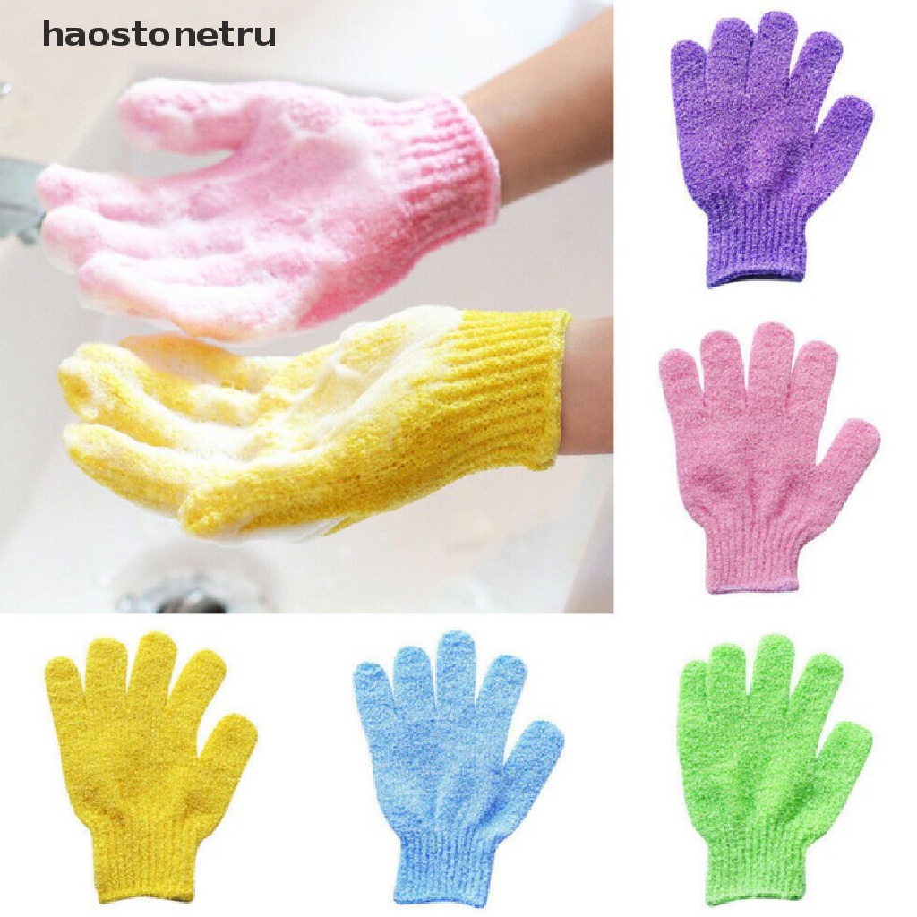Set 5 Găng tay đi tắm Tẩy Tế Bào Chết Mát Xa Cơ Thể