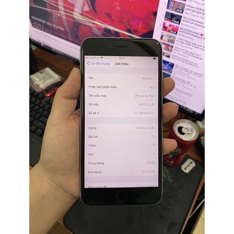 iPhone 6s Lock 32gb xám zin phẩy nhỡ/ lắp sim dùng luôn/ bảo hành 3 tháng | BigBuy360 - bigbuy360.vn