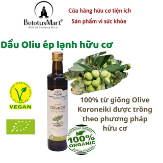 Dầu ô liu hữu cơ ép lạnh