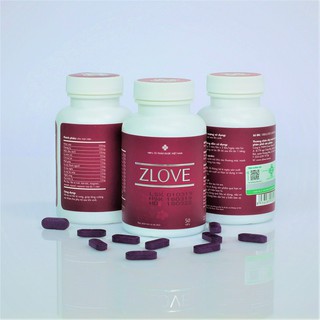 🔥Bộ 3 Hộp Viên Uống ZLOVE + Tặng Zlove Secret[FREE SHIP] Giúp Co Cổ Tử Cung - Se Khít Làm Hồng Cô Bé
