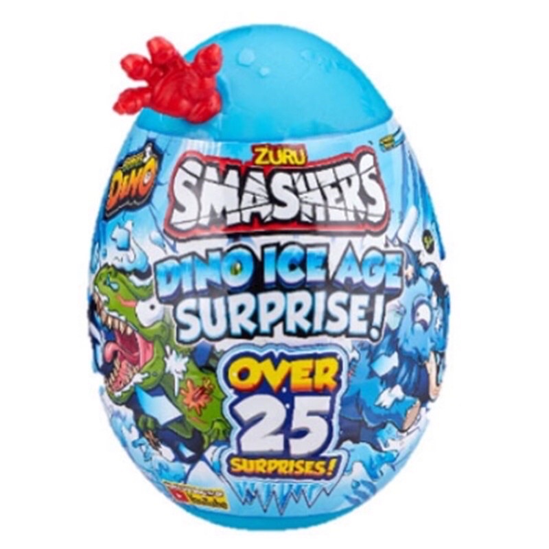 Trứng Khủng Smashers Long Dino Ice Age Surprise Over 25 Size Khổng Lồ - Chính Hãng Zuru