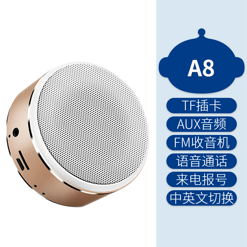 Loa Bluetooth Không Dây Mini Siêu Trầm Vân Gỗ Mẫu Mới 2020 A60