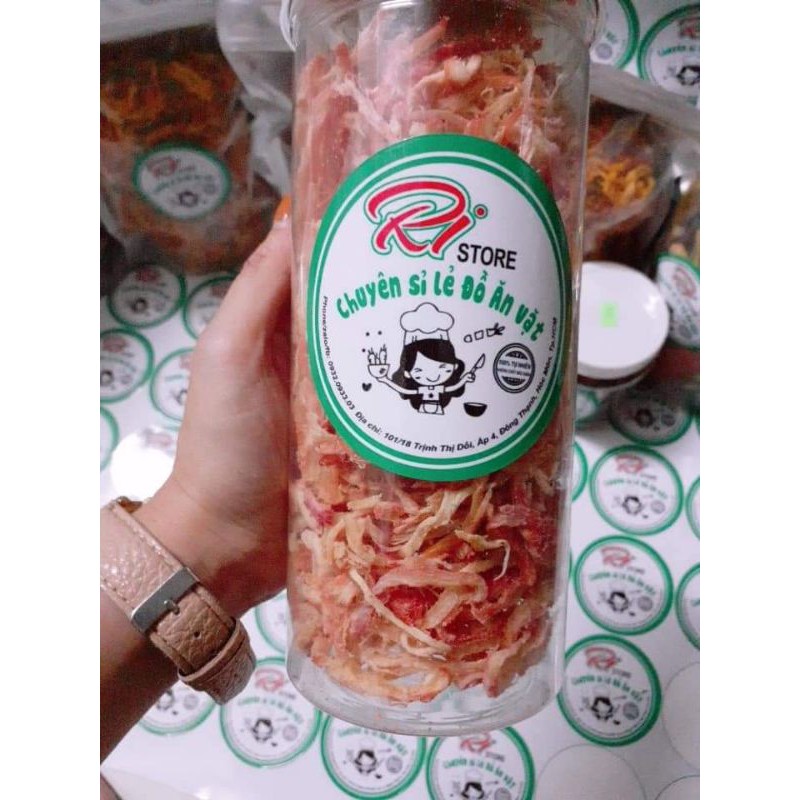 MỰC XÉ HẤP NƯỚC CỐT DỪA RI STORE 300GR RI STORE