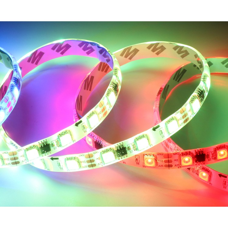 LED DÂY FULL MÀU WS2811 CHẤT LƯỢNG CAO CUỘN 5 MÉT | BigBuy360 - bigbuy360.vn