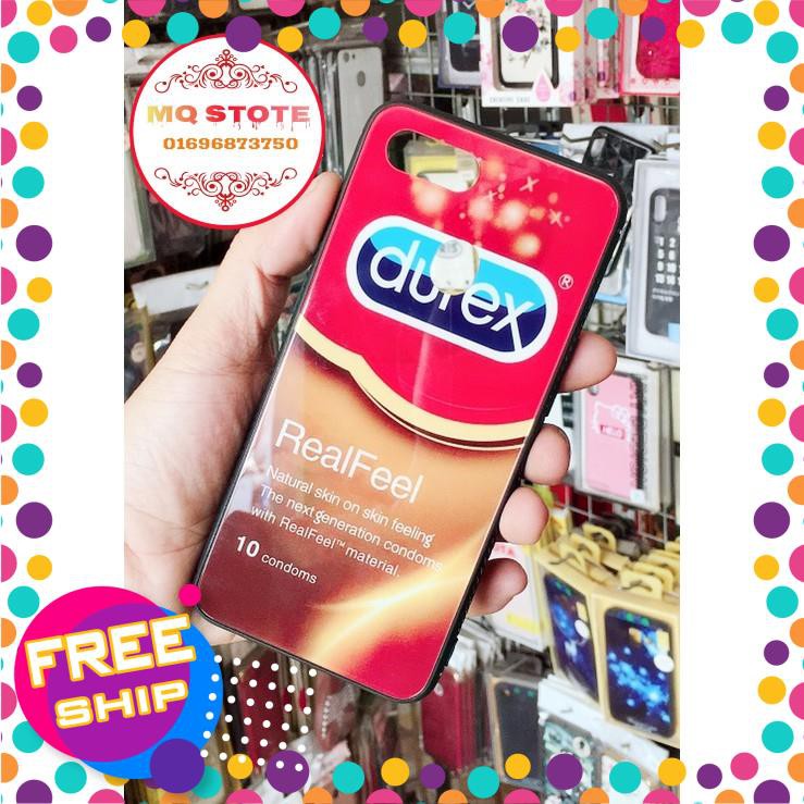 [FREE] [Freeship toàn quốc từ 50k] OPPO F9 ỐP LƯNG KÍNH HÌNH DUREX/ BÀN PHÍM CỰC CHẤT( CÓ VIDEO) -tốt