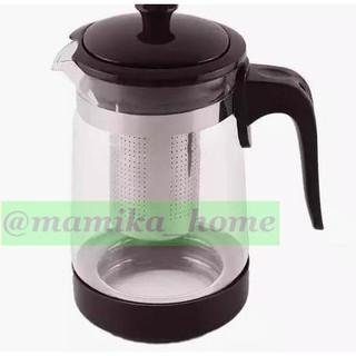 Ấm trà / cà phê bằng thủy tinh có đồ lọc bằng thép không gỉ 900ml