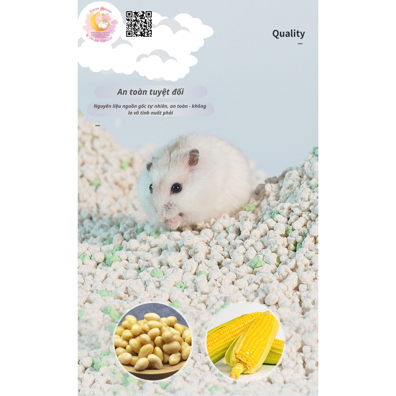 Cát Mây (Cloud Sand) Chuyên dụng cho Hamster - Gói 300gr