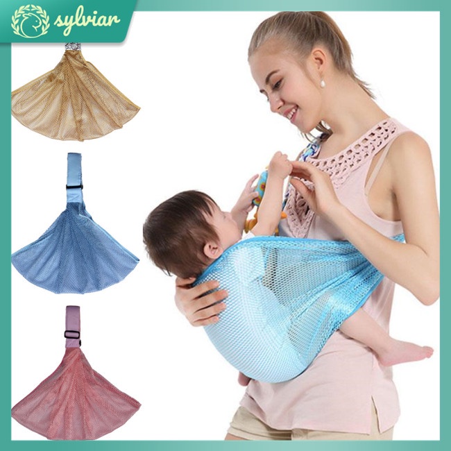 Đai địu bé thoáng khí nhẹ nhàng an toàn tiện dụng cho mẹ và bé