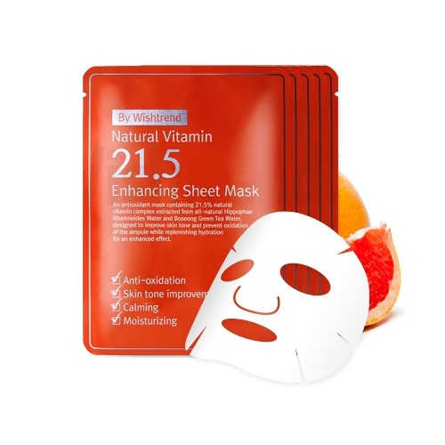 Mặt Nạ Giấy OST Natural Vitamin 21.5 – Enhancing Sheet Mask