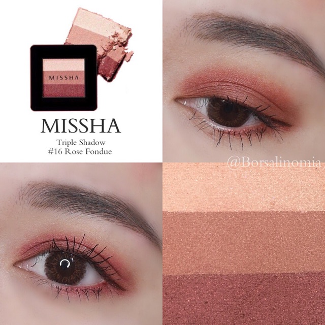 THANH LÝ Phấn mắt 3 màu CỰC HOT Missha Triple Eye Shadow | BigBuy360 - bigbuy360.vn