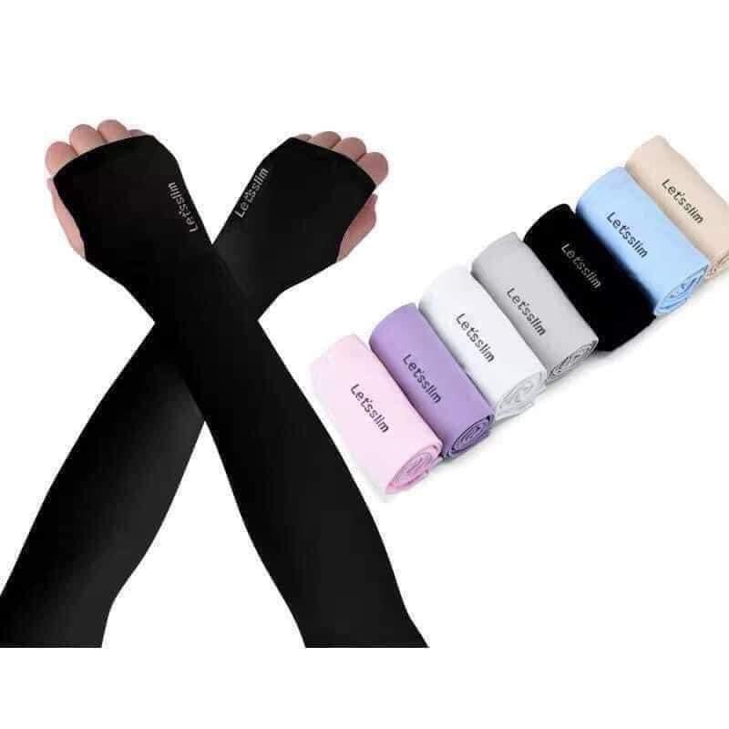 Găng Tay Chống Nắng Xỏ Ngón SIêu Tiện Lợi và Thoáng Mát Gọn Nhẹ