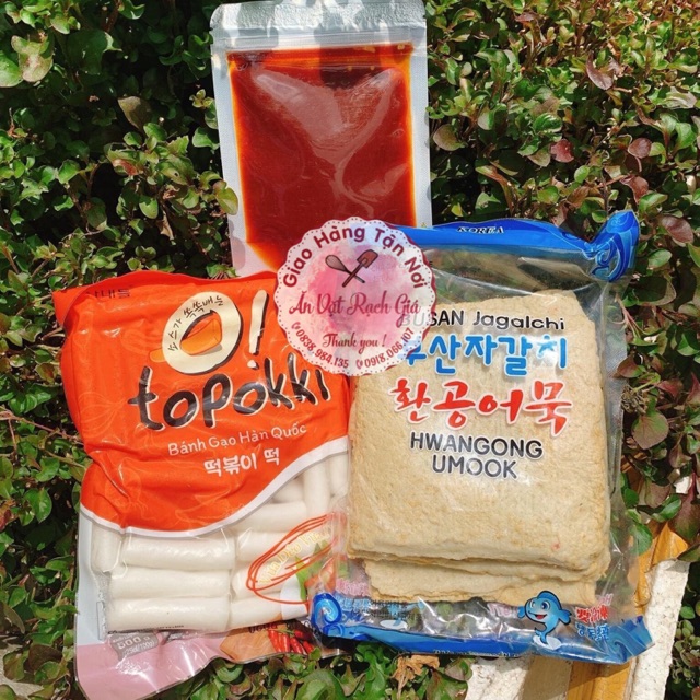 Combo 500g bánh gạo + chả cá + sốt