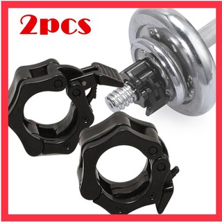 Bộ 2 kẹp khoá tạ nhựa dùng cho đòn gen ốc phi 25