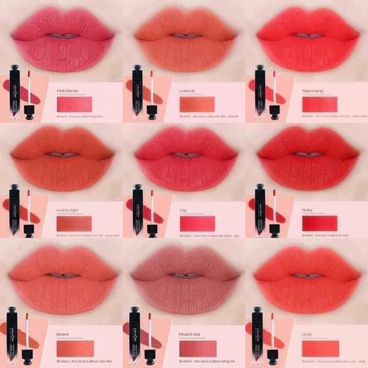 [XẢ LỖ NGHỈ BÁN] SON KEM NHUNG LÌ LALIHUI (tặng kèm tẩy trang mắt môi) | BigBuy360 - bigbuy360.vn