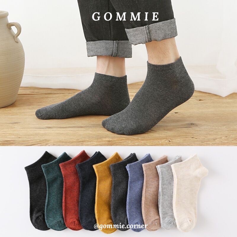 Tất vớ len tiêu cổ ngắn Gommiecorner