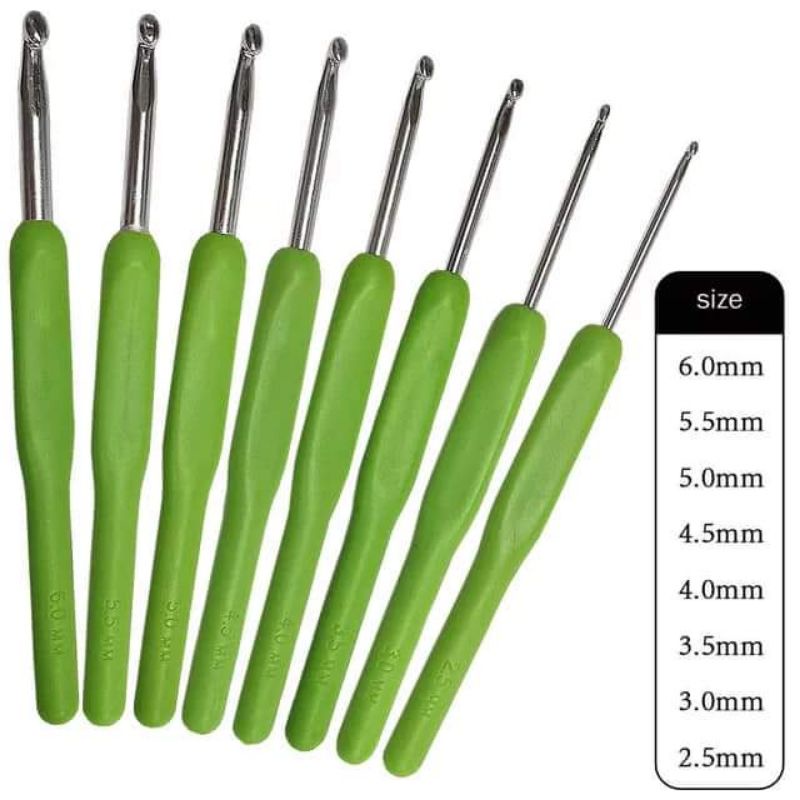 Bộ kim móc túi bố