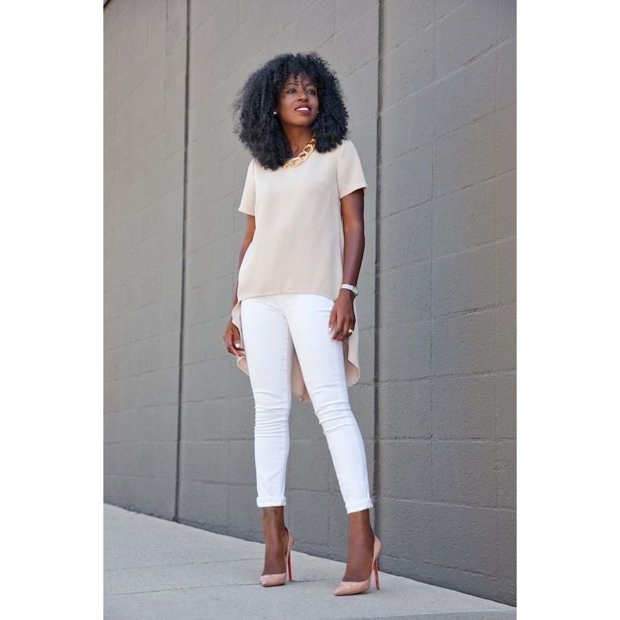 ☛☏❤Plus Size Sexy Women Ladies Loose Chiffon Tops Long Sleeve Shirt Casual Blouse | BigBuy360 - bigbuy360.vn