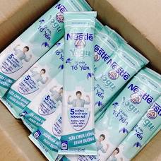 Thùng 30 gói x 85ml/ gói Sữa chua uống dinh dưỡng Nestle Yogu tổ yến(date t3.22) | BigBuy360 - bigbuy360.vn
