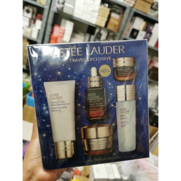 (móp vỏ) Set Bộ Dưỡng Da Estee Lauder 5 món full size