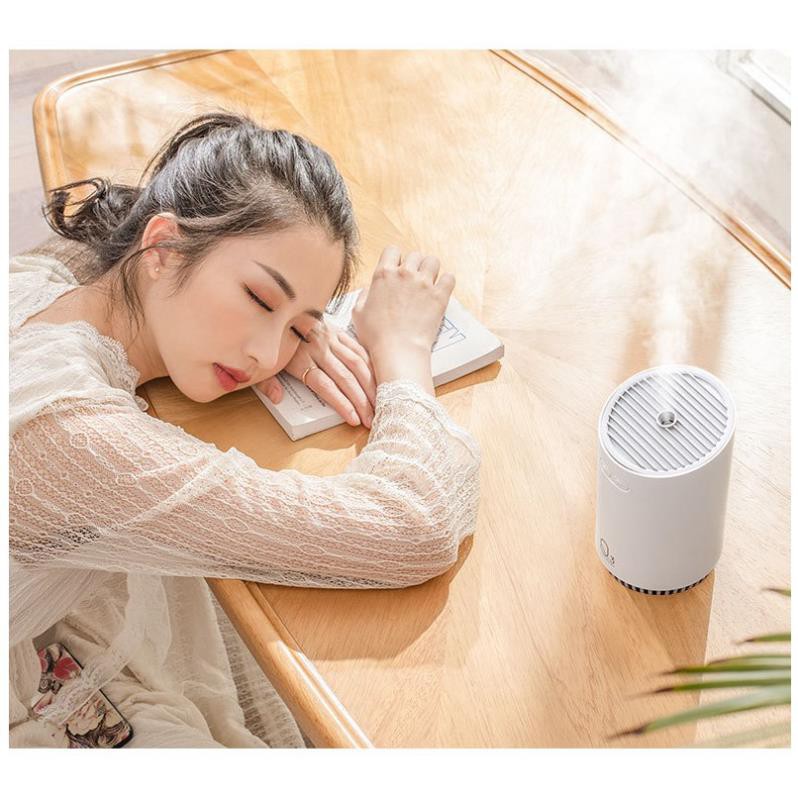 Máy phun sương Humidifier Q3, sạc pin, dung tích 320ml, tạo độ ẩm cho không khí, có chế độ đèn ngủ