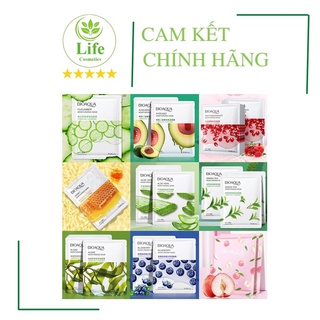 Mặt Nạ Giấy Hoa Quả Bioaqua – Mặt Nạ Dưỡng Trắng Dưỡng Trắng Cấp Ẩm Giảm Mụn Mờ Thâm Nội Địa Trung Life Cosmetics