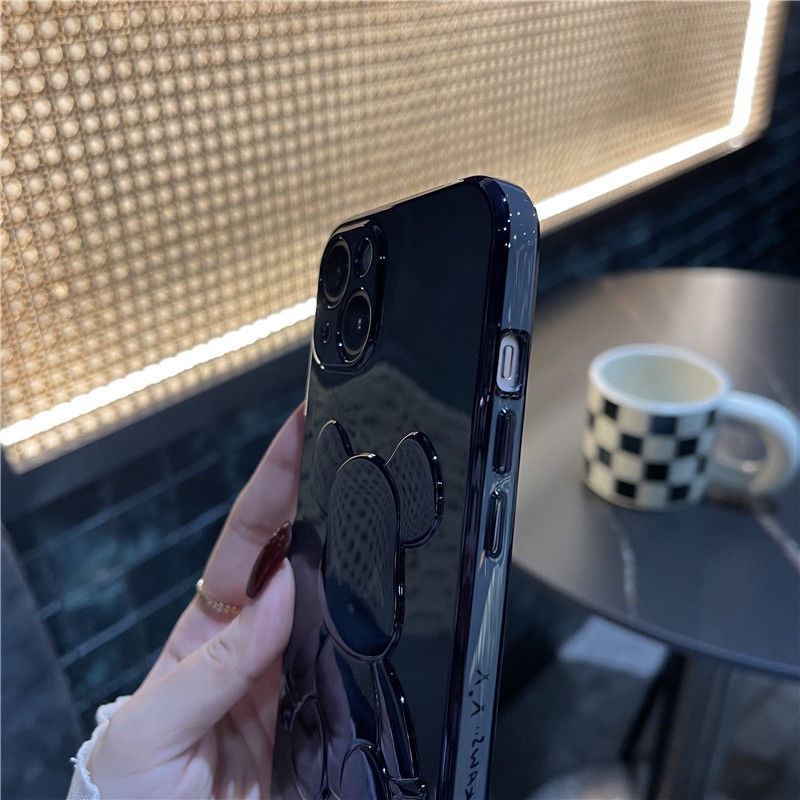 Ốp điện thoại họa tiết gấu 3D thời trang thích hợp cho IPHONE 7/ 7P/ 8/ 8P/ X/ XS/ XS MAX/ 11/ 12/ 13/ PRO/ PRO MAX