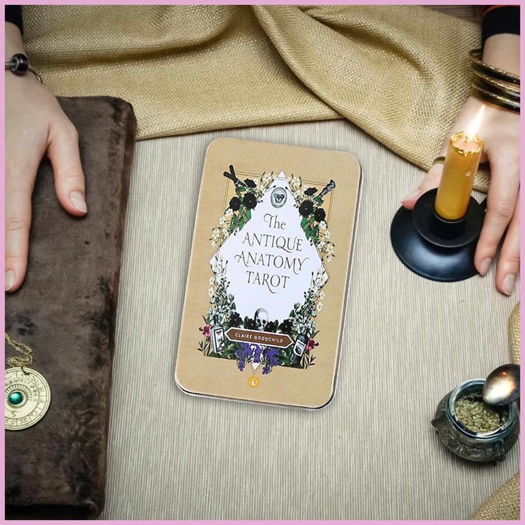 Bộ Bài Tarot Tiếng Anh Oracle Divination Fate / Staynation Bằng Giấy Cổ Điển Mới