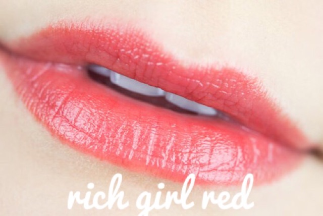Son Revlon Super Lutrous Rich Girl Red đỏ san hô