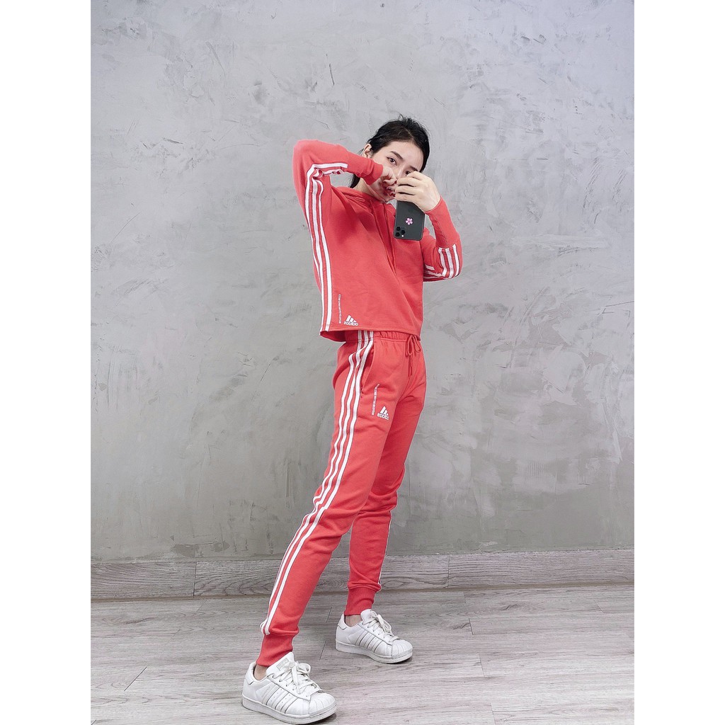 (HÀNG XUẤT XỊN) Quần Jogger das hồng 1771 JOGGER CORE PINK RECYCLE COTTON Made in Cambodia full tag code  SIZE S M L