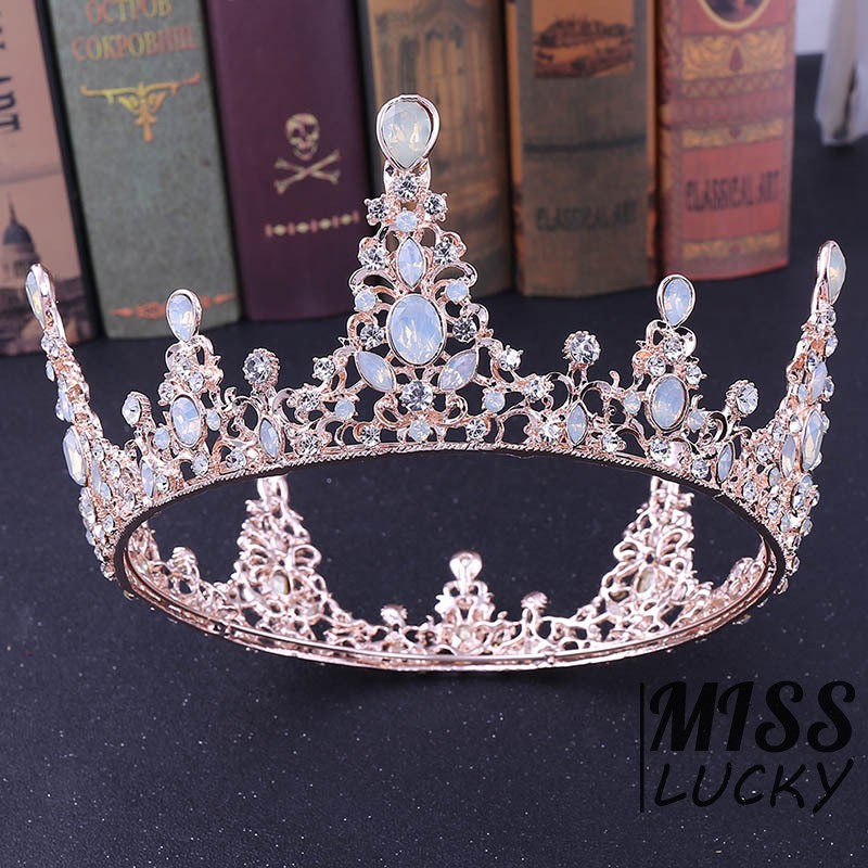 ❤Vương Miện Thời Trang Vintage Cho Cô Dâu