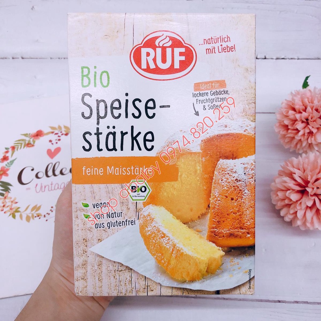 Tinh bột bắp hữu cơ RUF_ 400gr