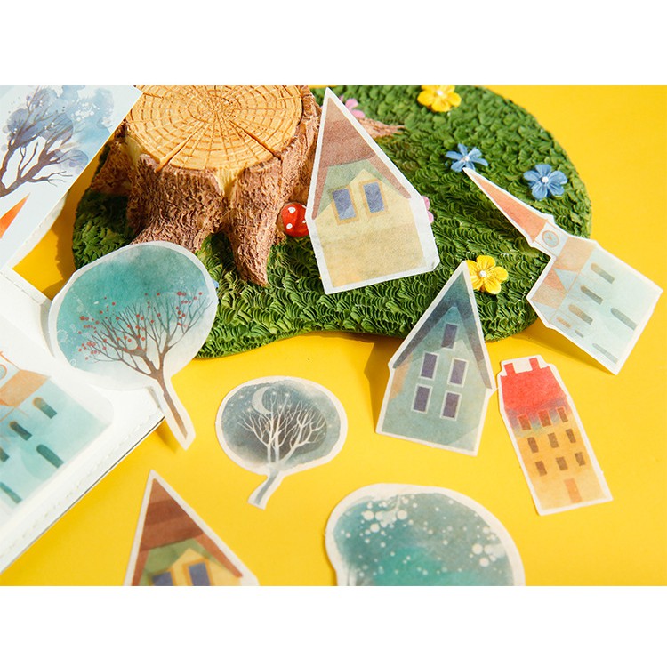 Set 40 miếng hình dán trang trí Original sticker