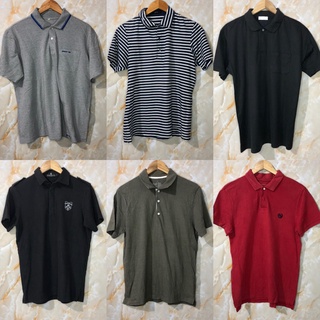 , áo polo 2hand size l, nhà kho nhỏ 2hand store