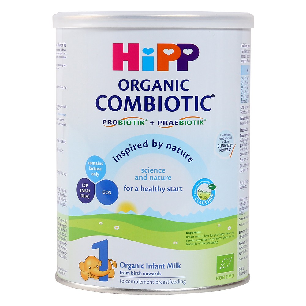 Sữa HiPP Combiotic Organic số 1 - 350g