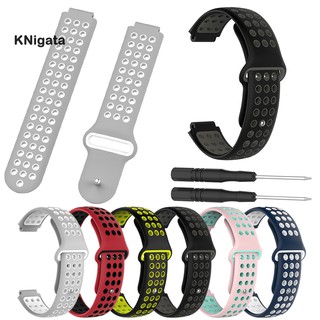 Dây silicone 22mm đeo tay thay thế cho đồng hồ thông minh Garmin Forerunner