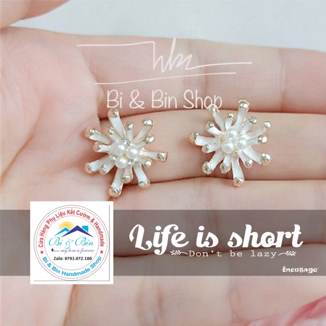 4 Cái Nhuỵ Hoa Cúc Center Làm Phụ Kiện Handmade