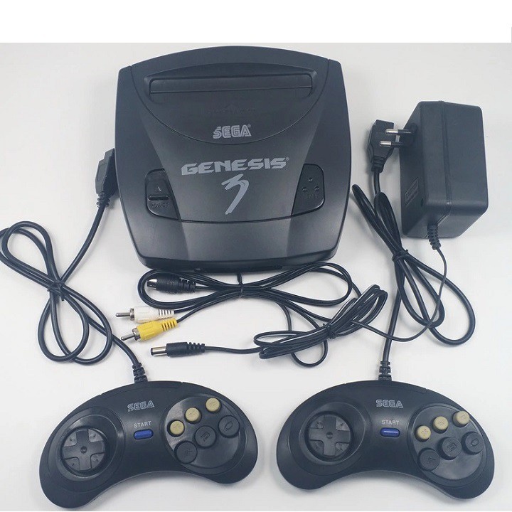 Máy Chơi Game 2 Tay Cầm Sega Genesis 3 Tích Hợp Sẵn 368 Trò Chơi - Phiên Bản Giới Hạn 2021