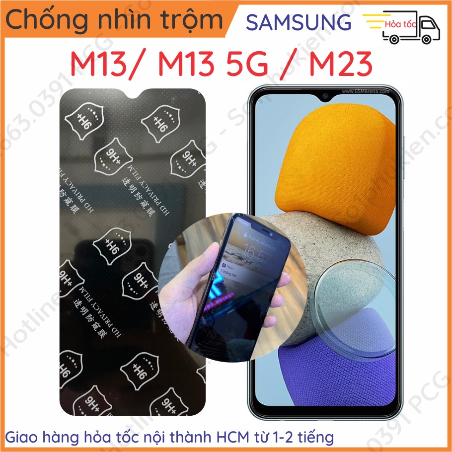 Dán chống nhìn trộm Samsung M23 / M13 / M13 5G nano &amp; PPF (6H tự phục hồi)