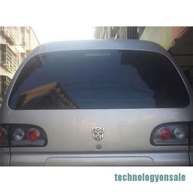 Transformers Hình Người Máy Biến Hình 3d Trang Trí Xe Hơi