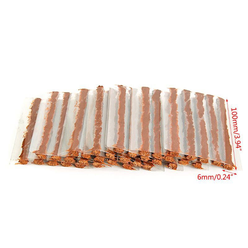 Set 10 Dải Cao Su Sửa Chữa Lốp Xe Hơi / Xe Máy