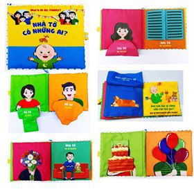 Đồ chơi vải cho bé (2 sp)