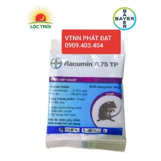 Thuốc diệt chuột RACUMIN TP 0.75