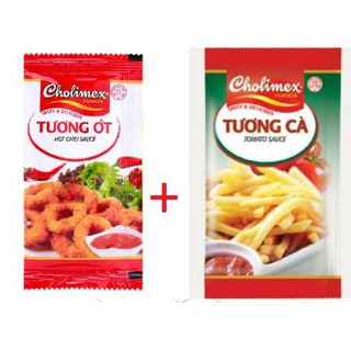 50 gói tương cà hoặc 50 gói tương ớt Cholimex( 10g/ gói)