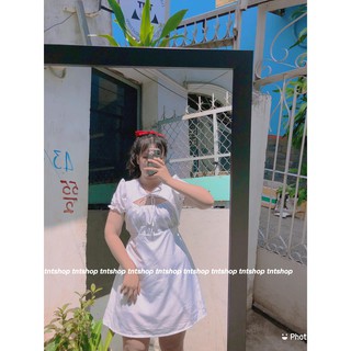 Đầm nơ cổ bigsize 60-90kg