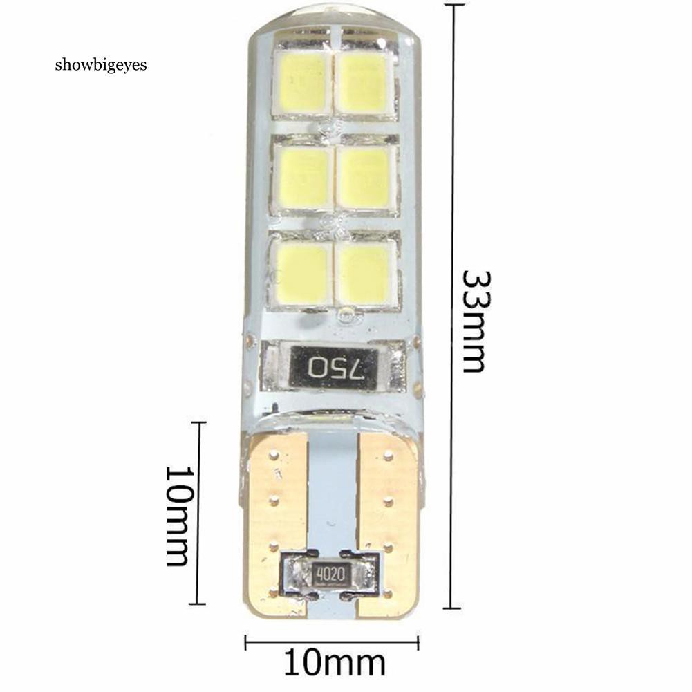 1 Bóng đèn led T10 2835 12 led